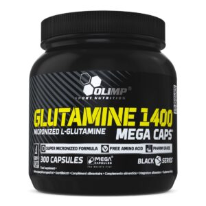 Glutamine 1400 Mega Caps® - 300 Gélules