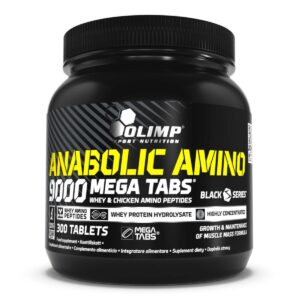 Anabolic Amino 9000 Mega Tabs® - 300 Comprimés