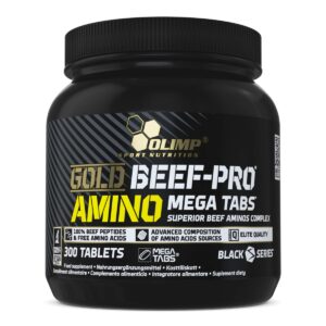 Gold Beef-Pro® Amino Mega Tabs® - 300 Comprimés