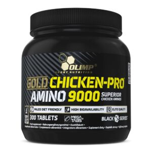 Gold Chicken-Pro® Amino 9000 Mega Tabs® - 300 Comprimés