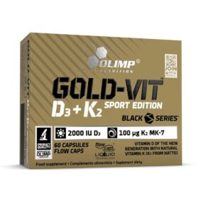 Gold-Vit® D3+K2 2000 IU Sport Edition - 60 Gélules