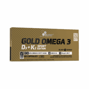 Gold Omega 3 D3+K2 Sport Edition - 60 Cápsulas